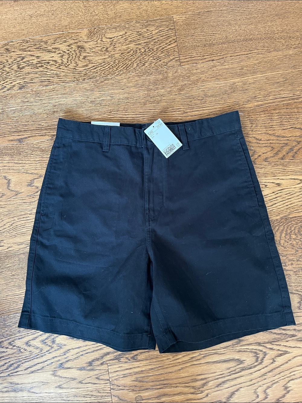 H&M Men's Black 100% Cotton Shorts